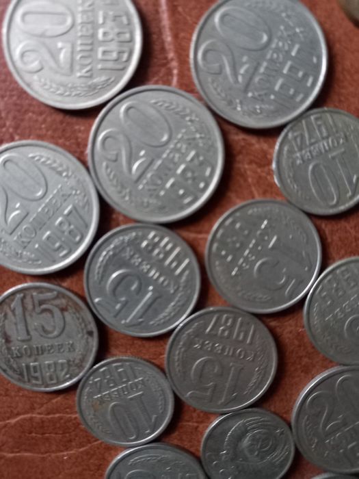 Продаю монеты СССР и других стран