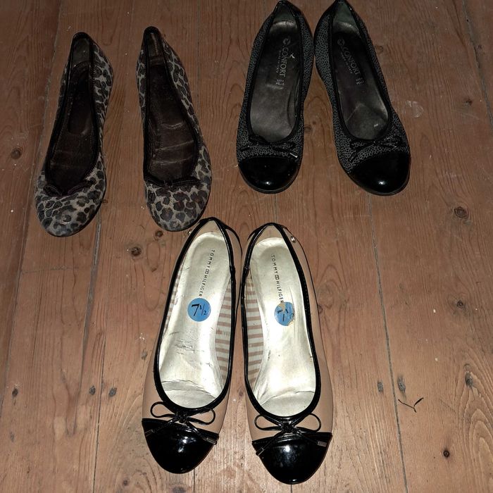 Set pantofi dama Tommy Hilfiger si pantofi Italia piele naturala