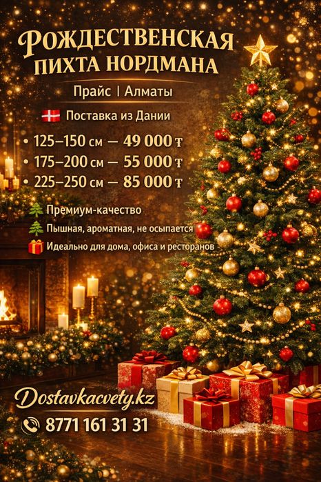 Пихта нордмана доставка