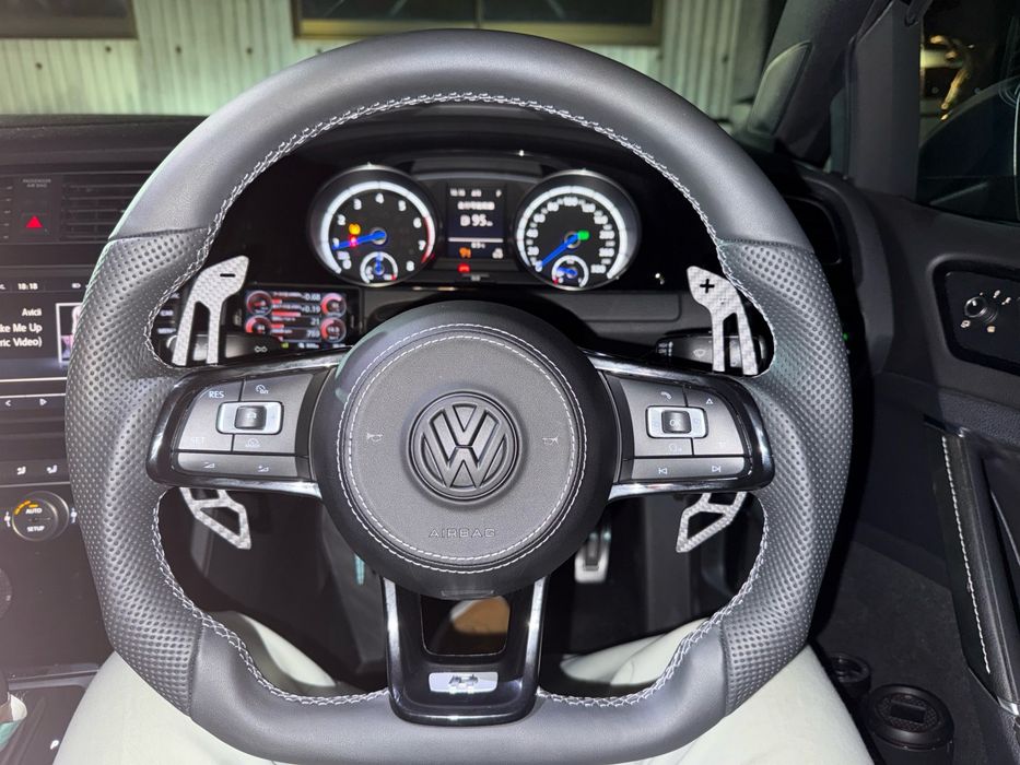 Padele volan VW magnetice carbon