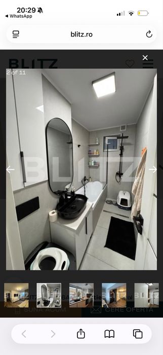 Apartament 3 camere de inchiriat, 57 mp, zona Aleea Pacii