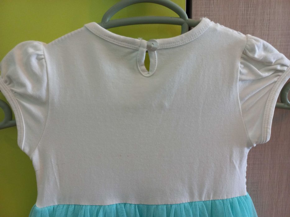 Детска рокля синя