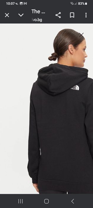The north face дамско худи