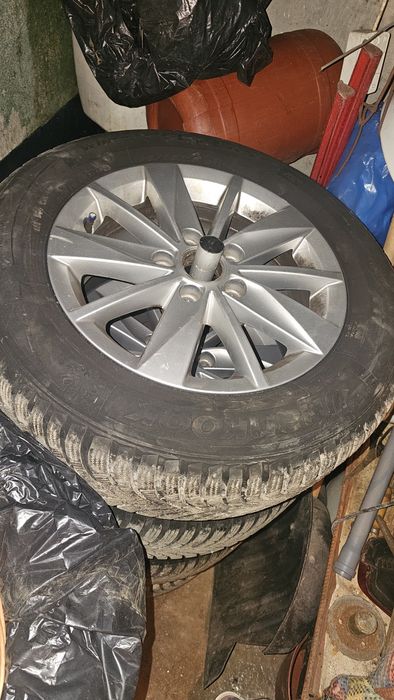 Cauciucuri iarnă plus jante aliaj