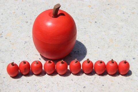 Деревянная игрушка счётный материал