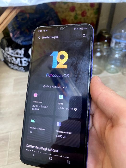 Vivo y21 64/4 ideal