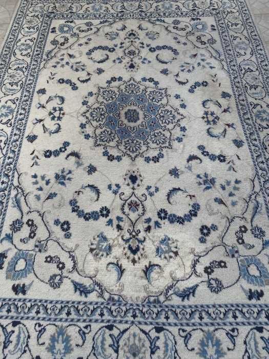 Elegant covor persan-NAIN-original-lână-manual-design floral-Olanda