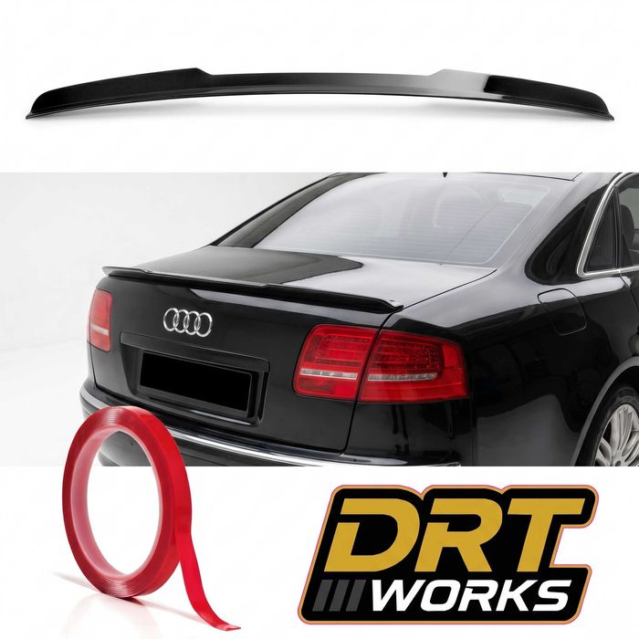 Eleron Portbagaj DRT WORKS pentru Audi A8 D3 2002-2010 - Negru Lucios