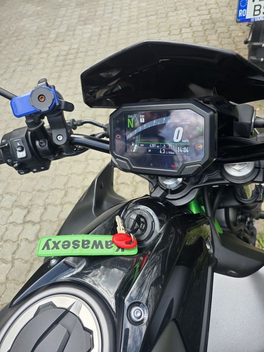 Kawasaki Z650 (2024) A2 35kw Abs kts top case Crash bar kit coborâre