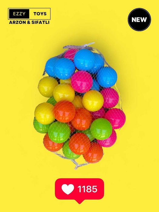 Bolalar uchun top manej 30pcы