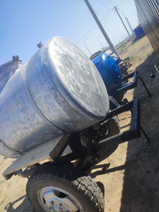 Бочка алюминий телешка  2т200