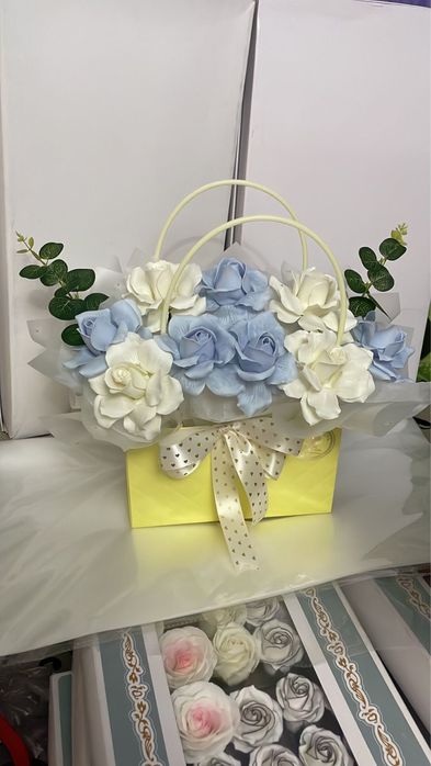 Мыльные розы.         Очень красивые