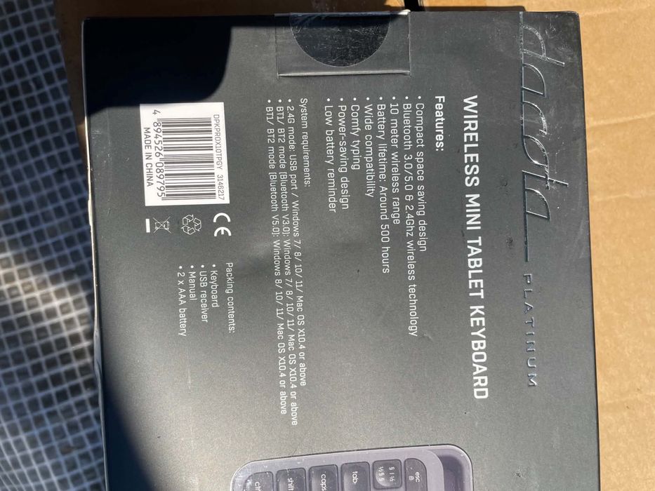 Vand tastatura wireless potrivita pentru telfon pc televizor plasma