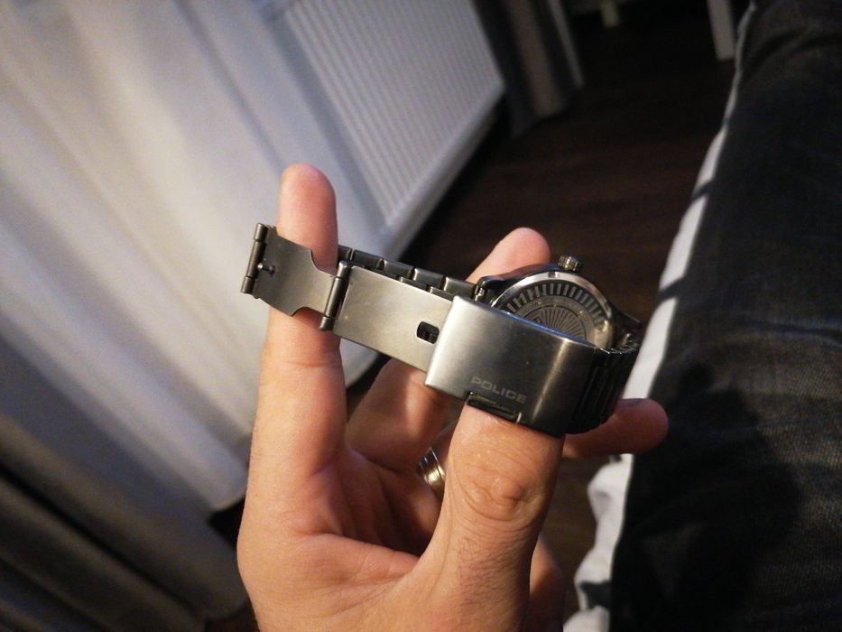 Ceas Police albastru