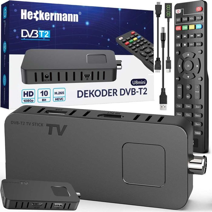Pentr Televizor,Monitor Receiver Digit Ful HD DVB-C/DVB-T2 la 12V/220V ...
