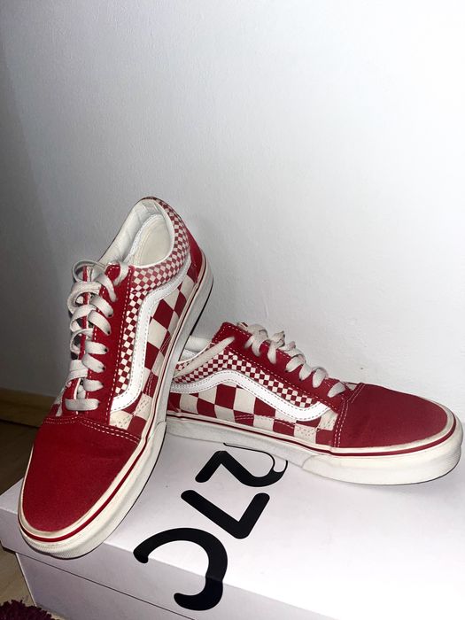 Tenisi Vans red and white