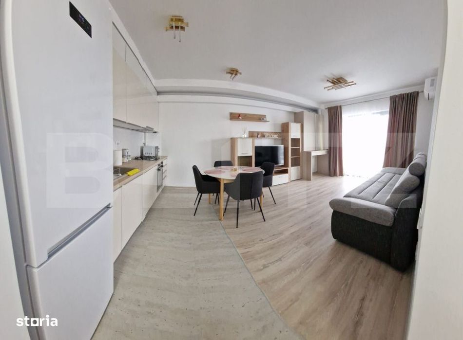 Apartament 2 camere, 47.70 mp, semidecomandat, complex Avanera