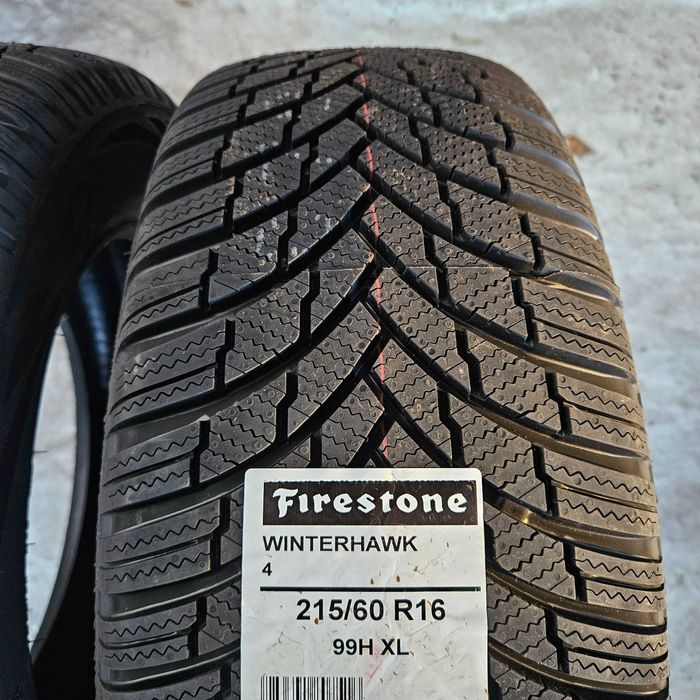 2 Нови зимни гуми 215/60R16 Firestone WinterHawk 4 XL 99H M+S 3PMFS