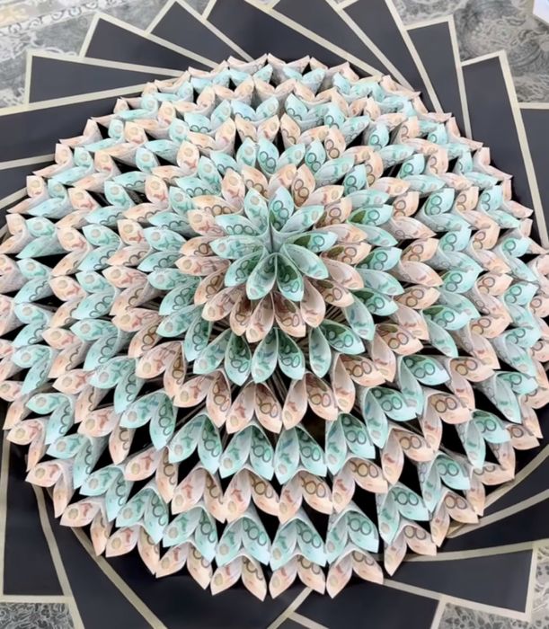 Денежный букет на заказ