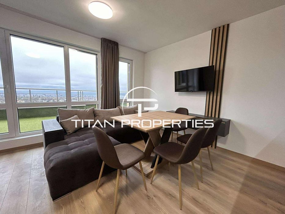 Дава се под наем Двустаен апартамент в Варна, м-т Пчелина - 50 кв.м за 613 € - Снимка #2