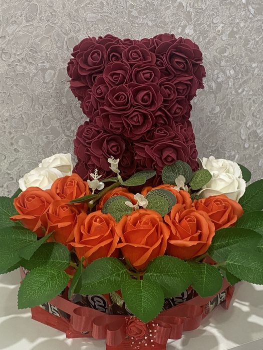 Мыльные розы 5000 тенге