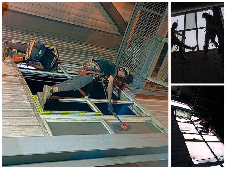 Альпинисты с лицензией, высотные работы, утепление фасада, мойка окон