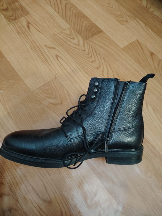 Ботинки мужские кожаные Massimo Dutti