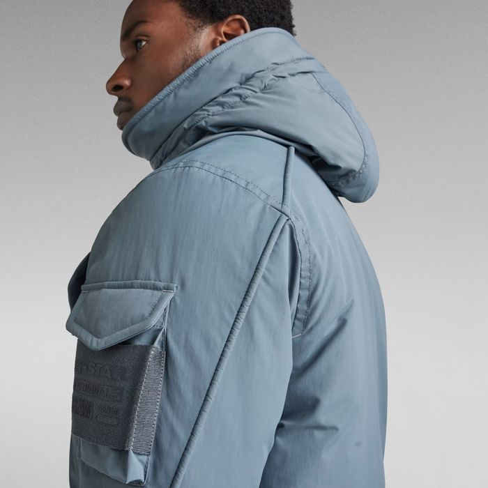 Мъжко яке G-Star RAW XXL в сиво и синьо