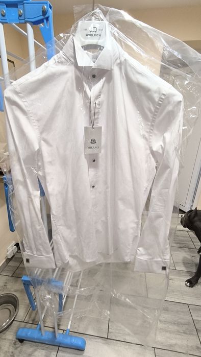 Бяла риза Нова! Размер М