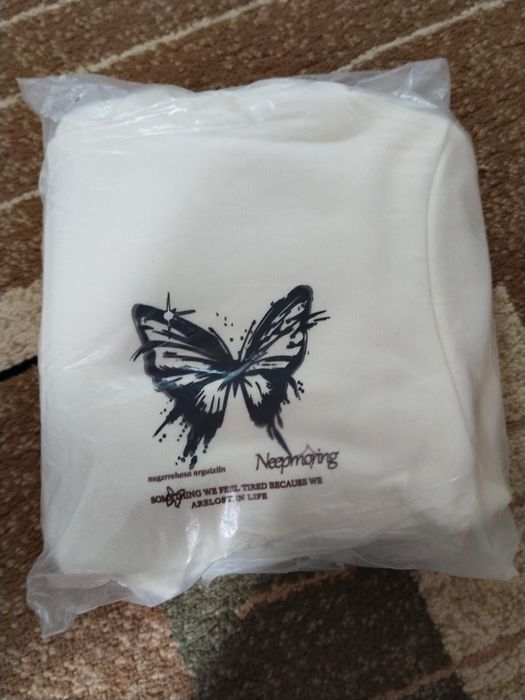 Кардиган для девочек с капюшоном Style-Черная бабочка