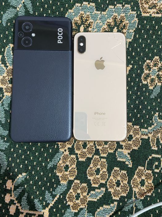 айфон хс и поко м5