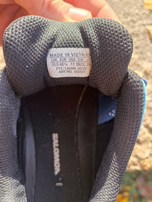 Маратонки Salomon номер 45,1/3
BLACK EAGLE TACTICAL 2.0 GTX