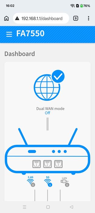 Modem 5G FA7550 by Kaon