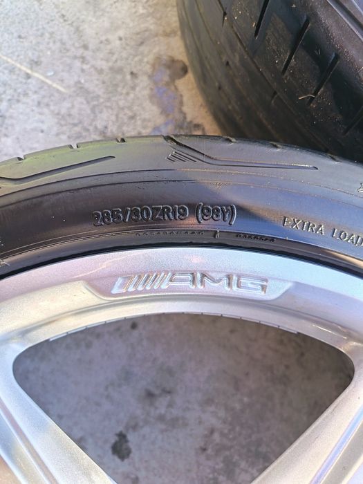 19ки джанти AMG Mercedes  5х112 с летни гуми