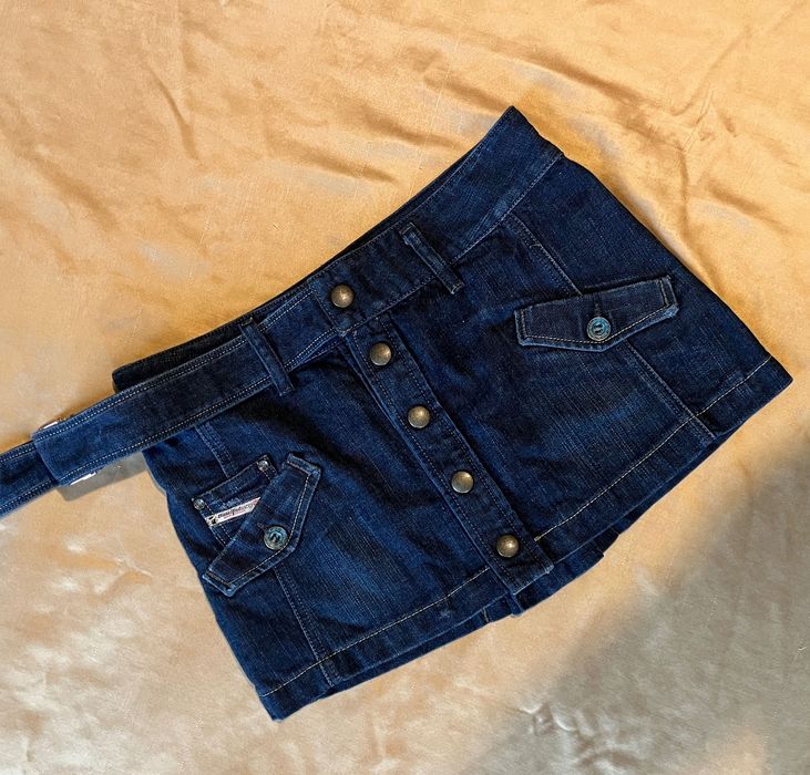 Мини Y2k дънкова пола Diesel