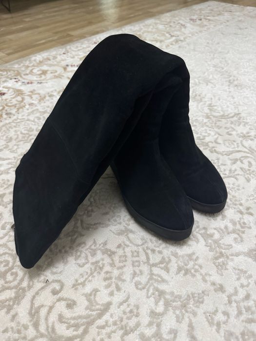 Зимние ботфорты сапоги 38