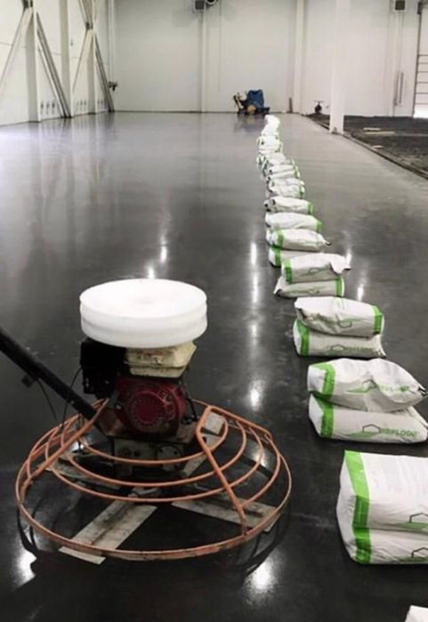 Топинг пол. Стяжка