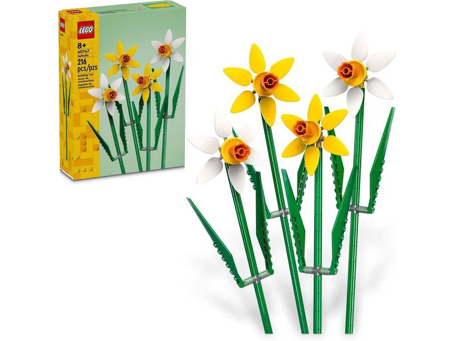 НОВИ! LEGO® Iconic 40747 Нарциси букет