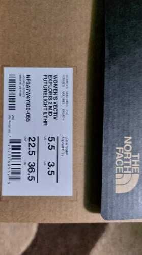 Ghete drumetii North Face Futurelight 36.5 nou