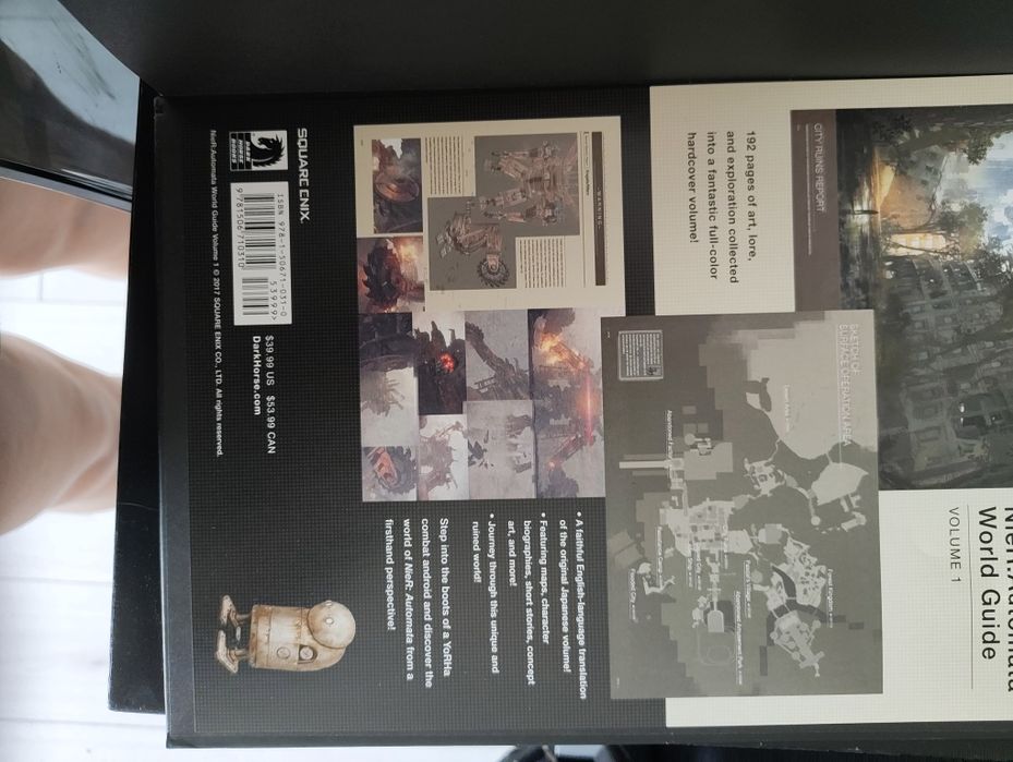 Nier world guide art book