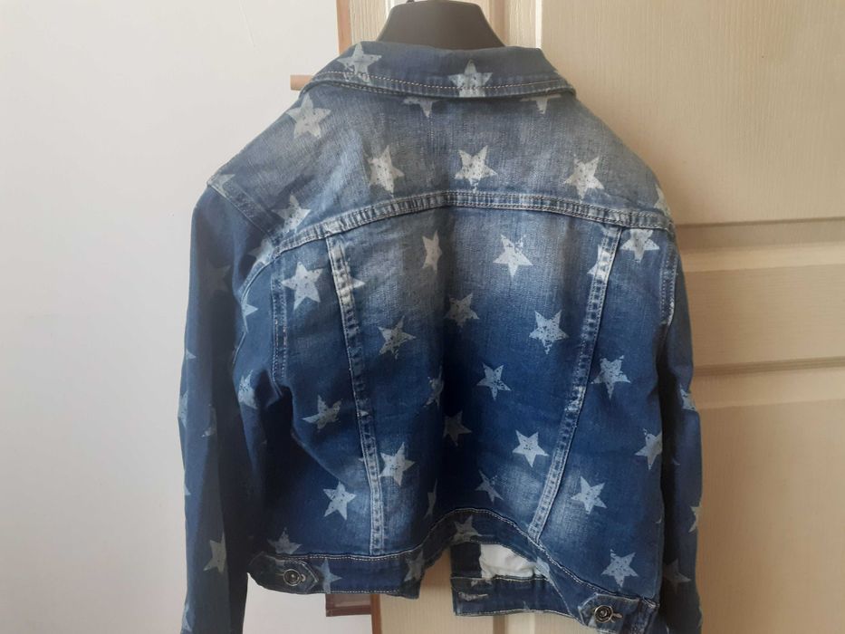 Късо дънково яке