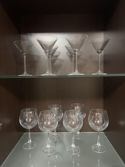 Фужеры под вино и мартини