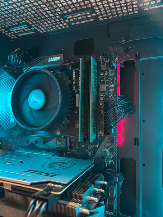 Геймърски компютър AMD Ryzen 5 2600, RTX 2060 6GB, 16GB ram