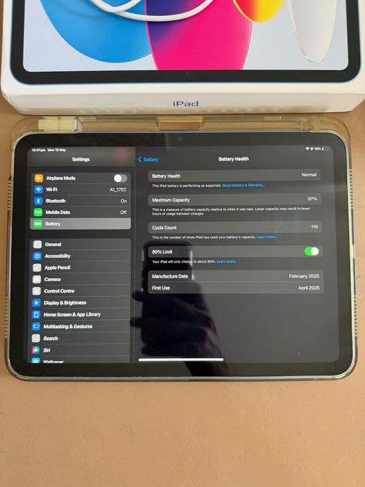 Ipad (A16) Wi-Fi + Cellular / 128GB