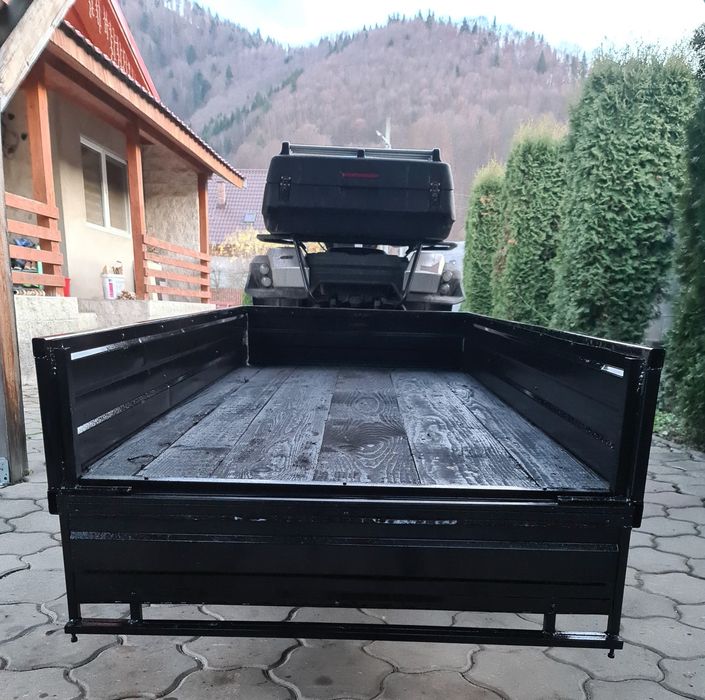Remorca remorcuta atv tractoras motocultor,  auto schimb si cu laptop