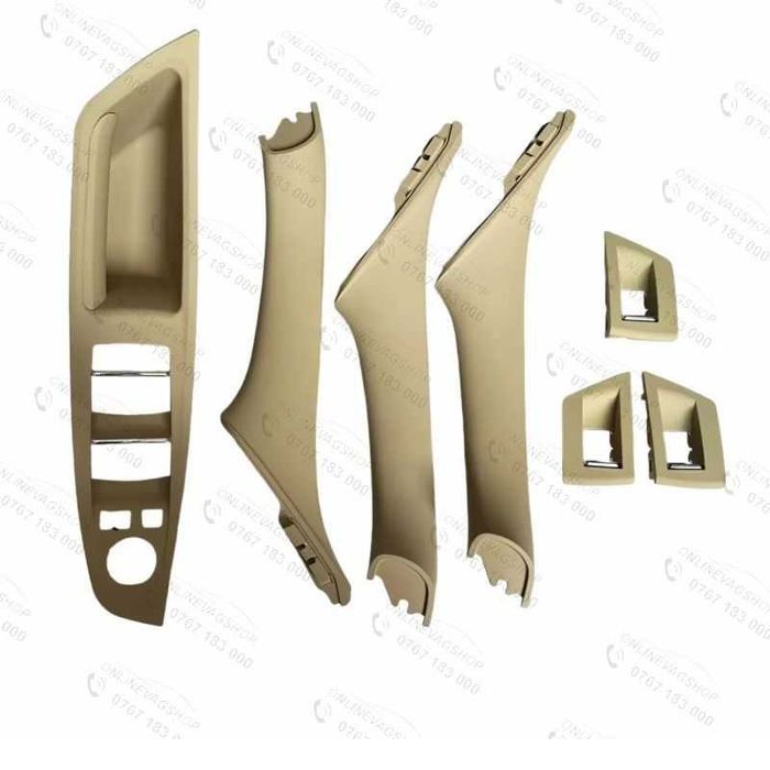 Set manere interior Bmw Seria 5 F10,F11 negru, bej, oyster, gri, red