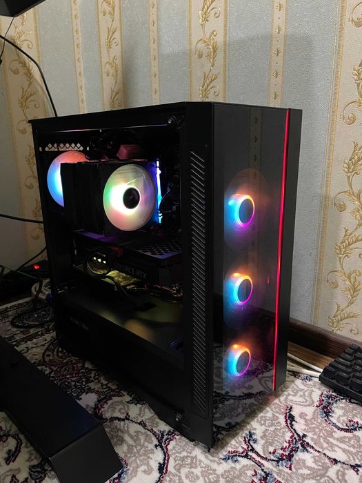 Продаю мощный игровой компьютер + монитор ASUS TUF Gaming VG259QB