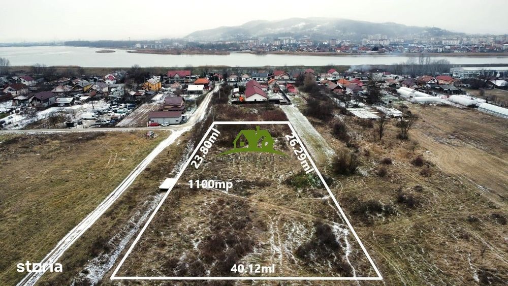 Teren intravilan 1.100 mp – Goranu 3km Rm.VL. acces facil +utilități