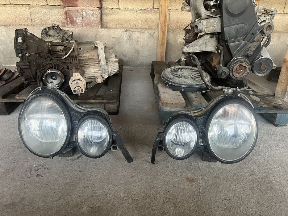 Фары на мерс ксенон w210 дорест