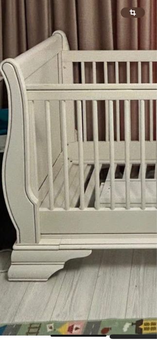 Patut alb din lemn masiv